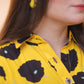 YELLOW DOTED LONG FROK