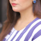 CLASSIC  NAVY STRIPS FROK