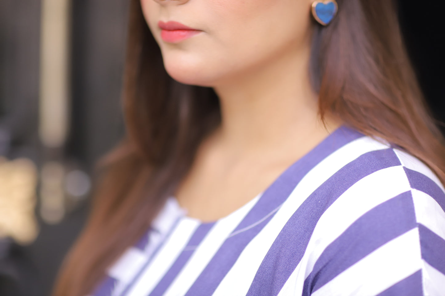 CLASSIC  NAVY STRIPS FROK
