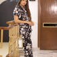 Monochrome elegance co ord
