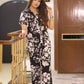 Monochrome elegance co ord