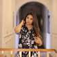 Monochrome elegance co ord