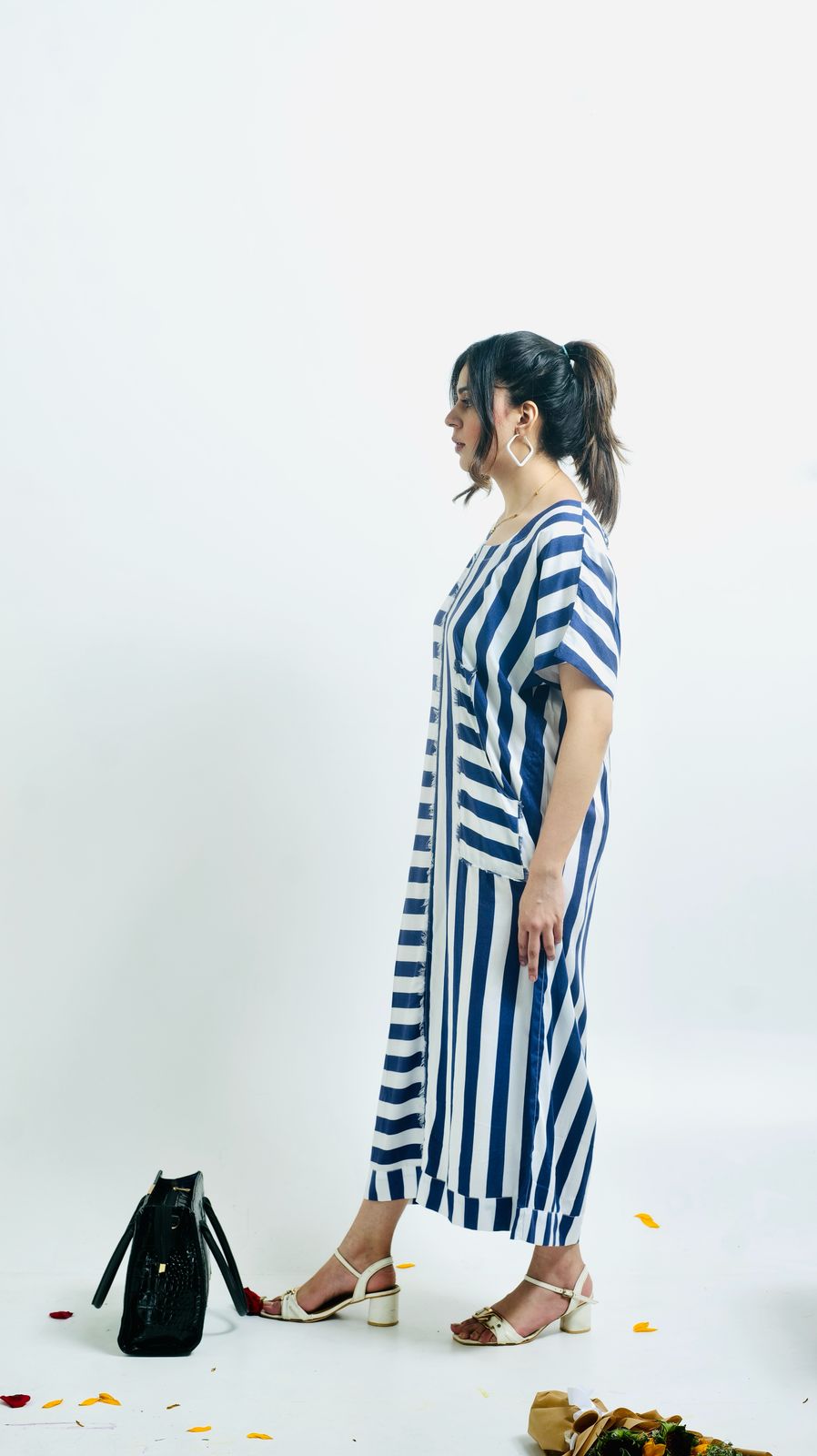 CLASSIC  NAVY STRIPS FROK