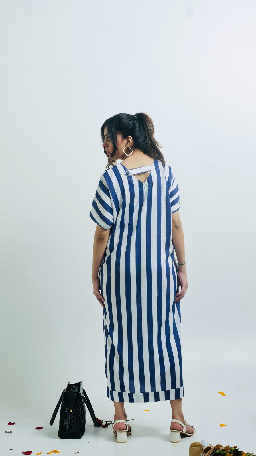 CLASSIC  NAVY STRIPS FROK