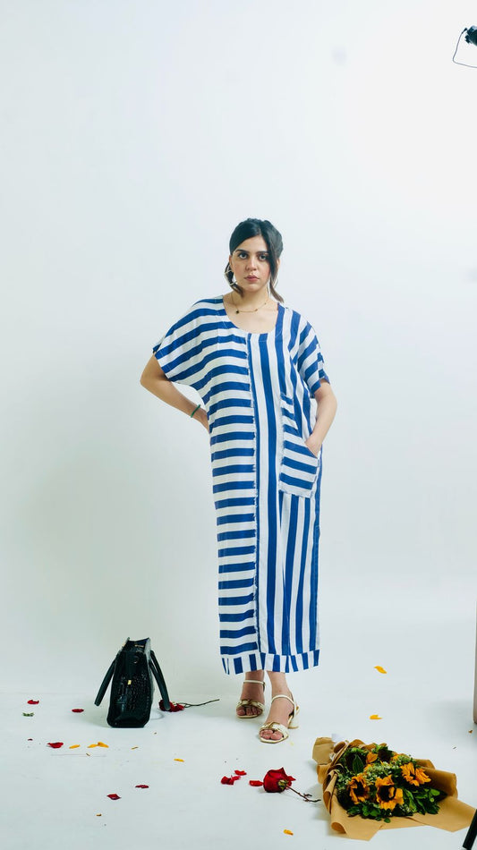 CLASSIC  NAVY STRIPS FROK