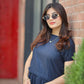 NAVY SKIRT SHIRT