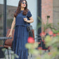 NAVY SKIRT SHIRT