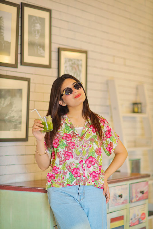 Tropical bloom crop