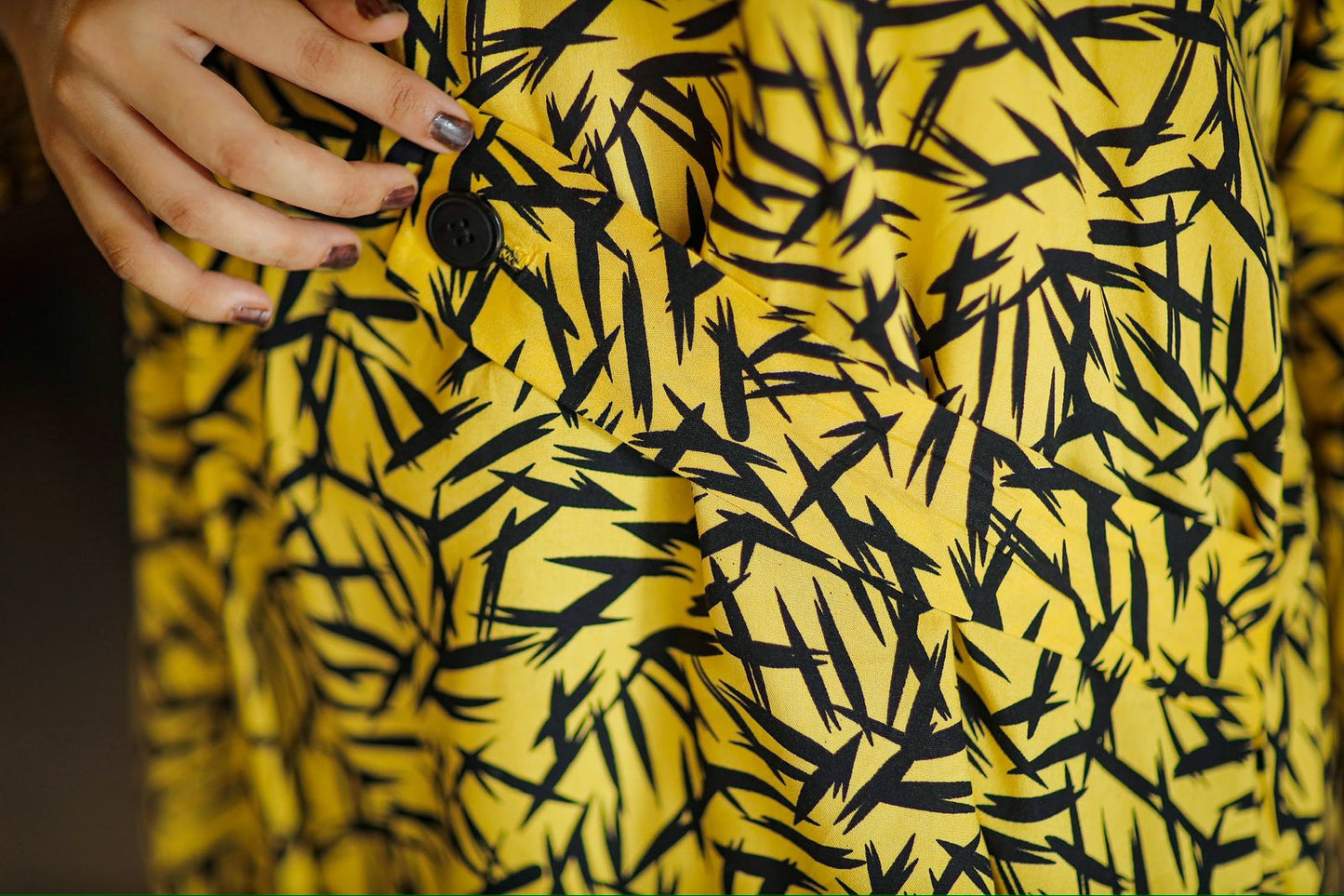 BOLD MUSTURD LONG SHIRT