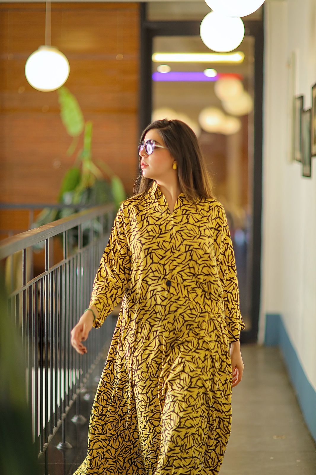 BOLD MUSTURD LONG SHIRT