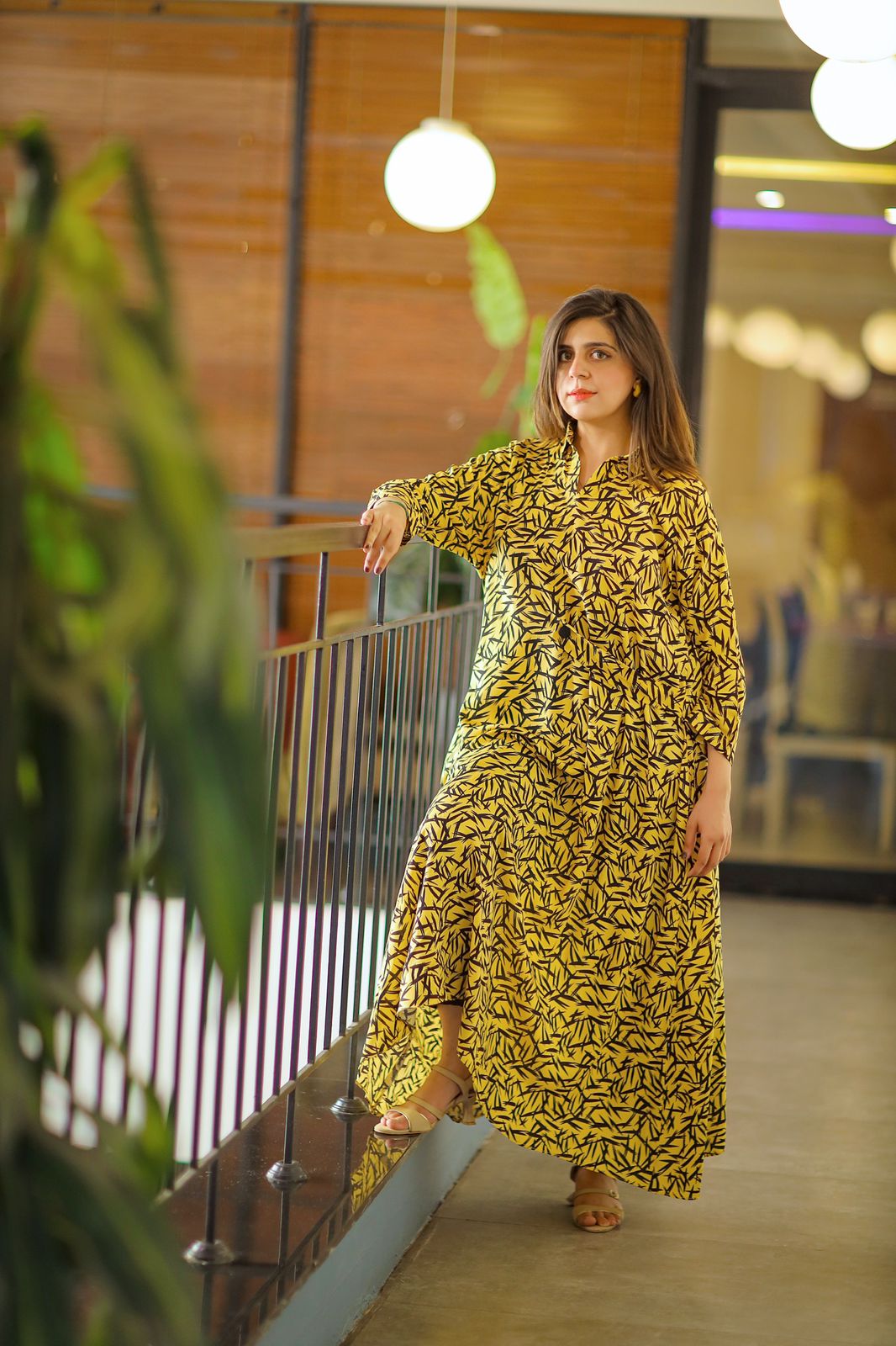 BOLD MUSTURD LONG SHIRT